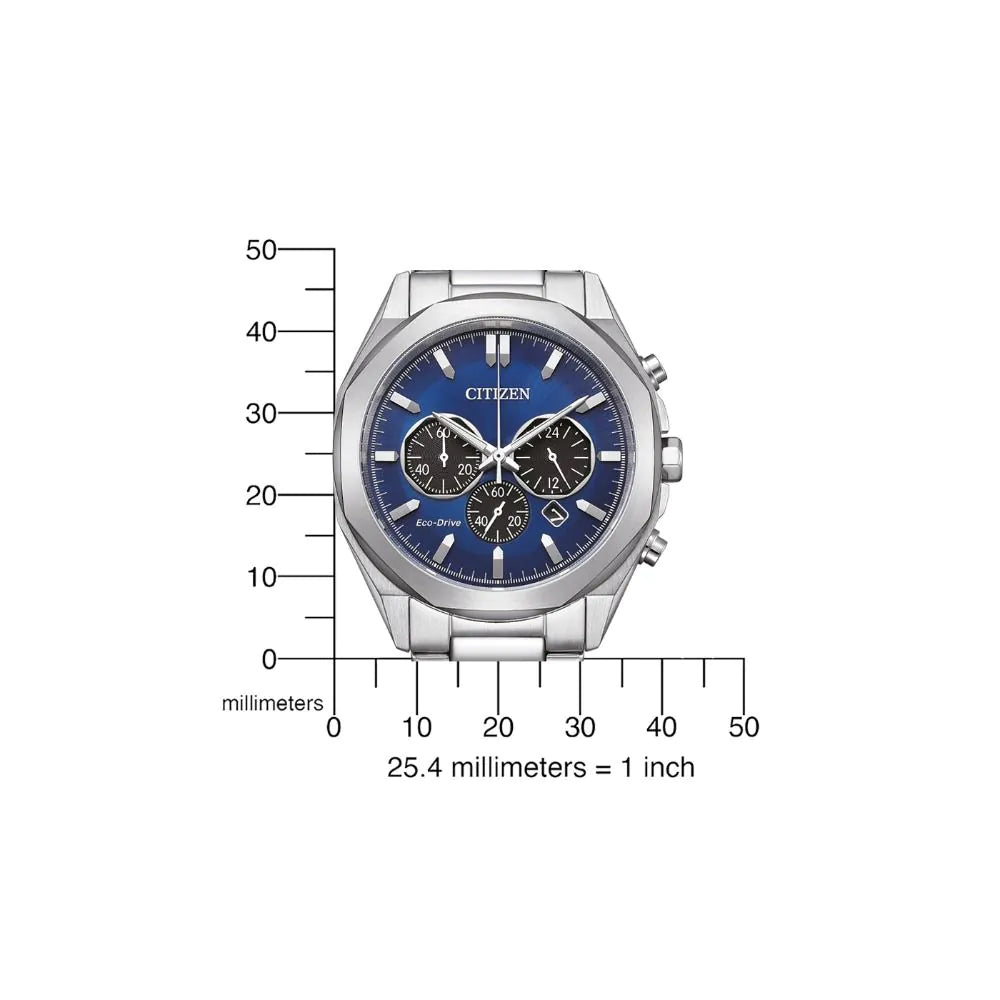 Citizen CA4590-81L Mens Watch Eco-Drive Chronograph 41mm 10ATM