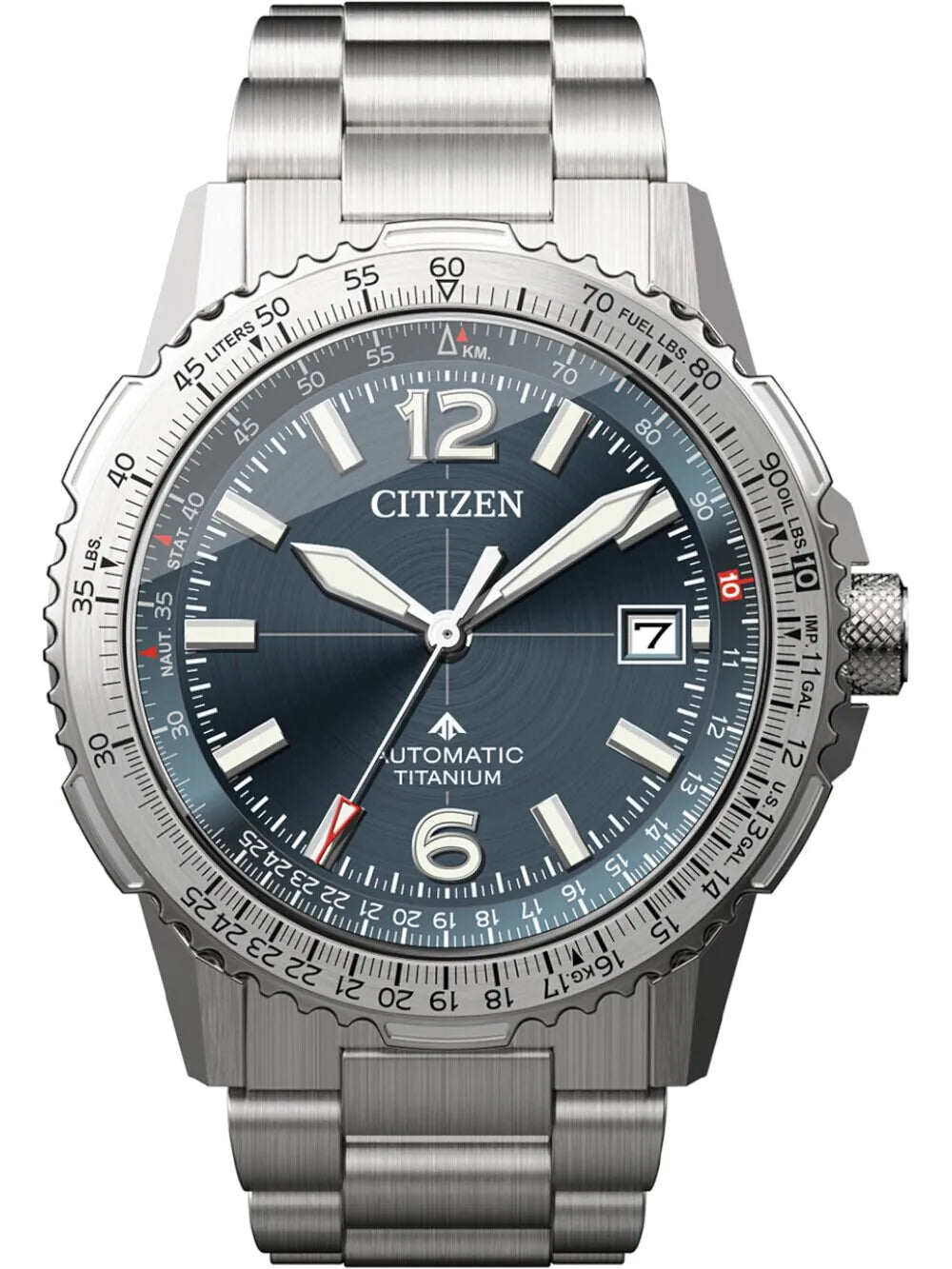 Citizen NK0040-58L Mens watch Promaster Sky Navihawk Automatic 40mm 20ATM