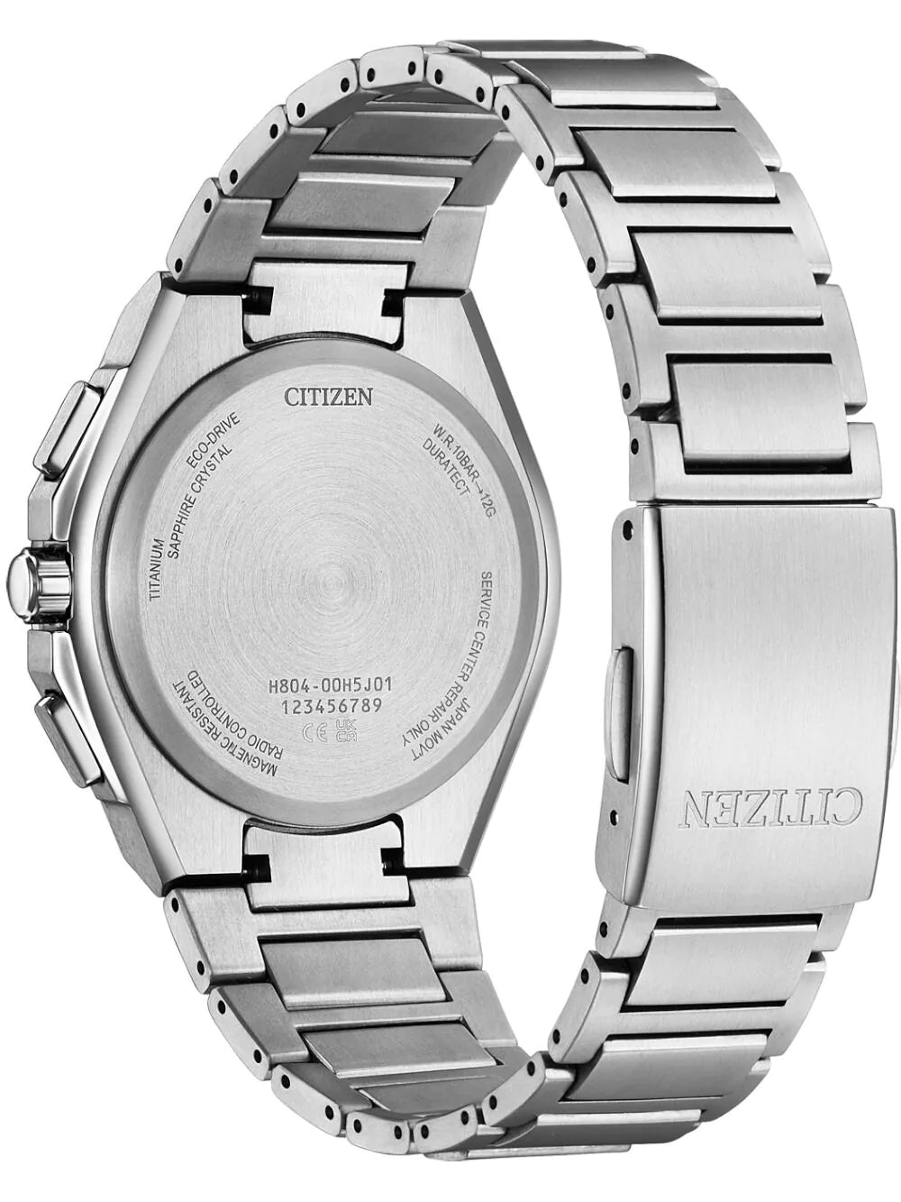 Citizen AT8390-55E Mens watch Eco-Drive Super Titanium Chronograph Solar 41mm 10ATM
