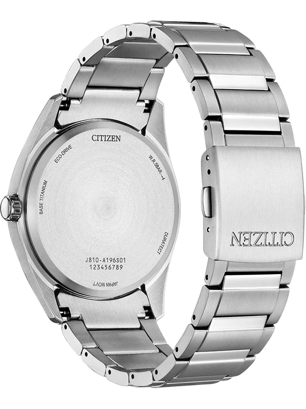 Citizen AW1641-81L Eco-Drive Titanium Mens Watch 41mm 5ATM