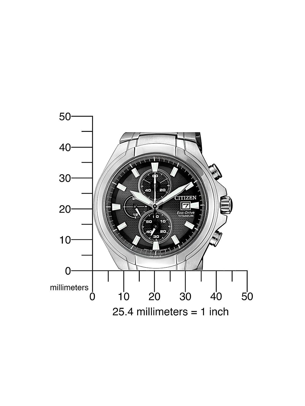 Citizen CA0700-86E Eco-Drive Super-Titanium Chronograph 42mm 10 ATM