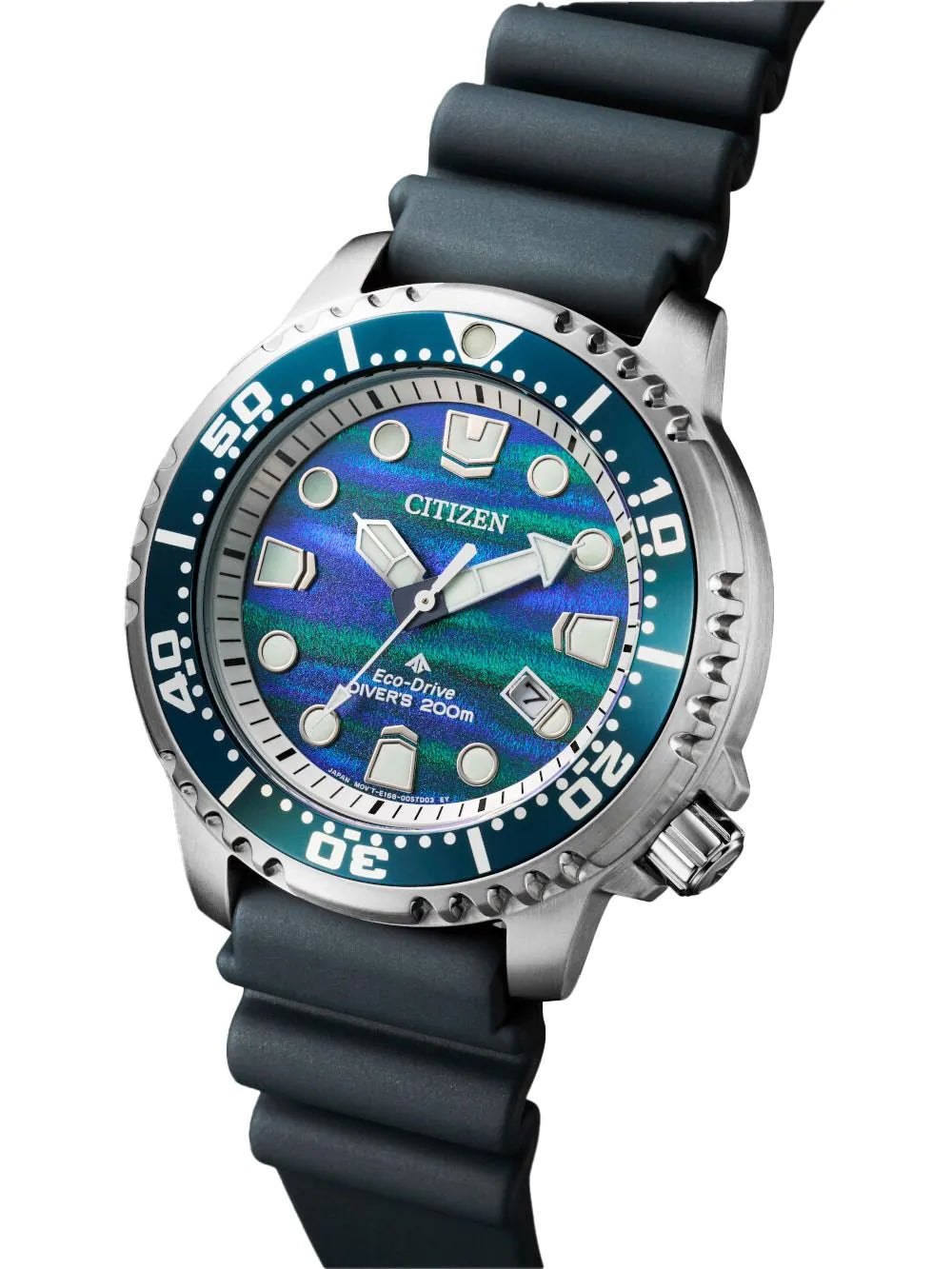 Citizen BN0167-09W Men's watch Eco-Drive Marine Promaster 44mm 20ATM