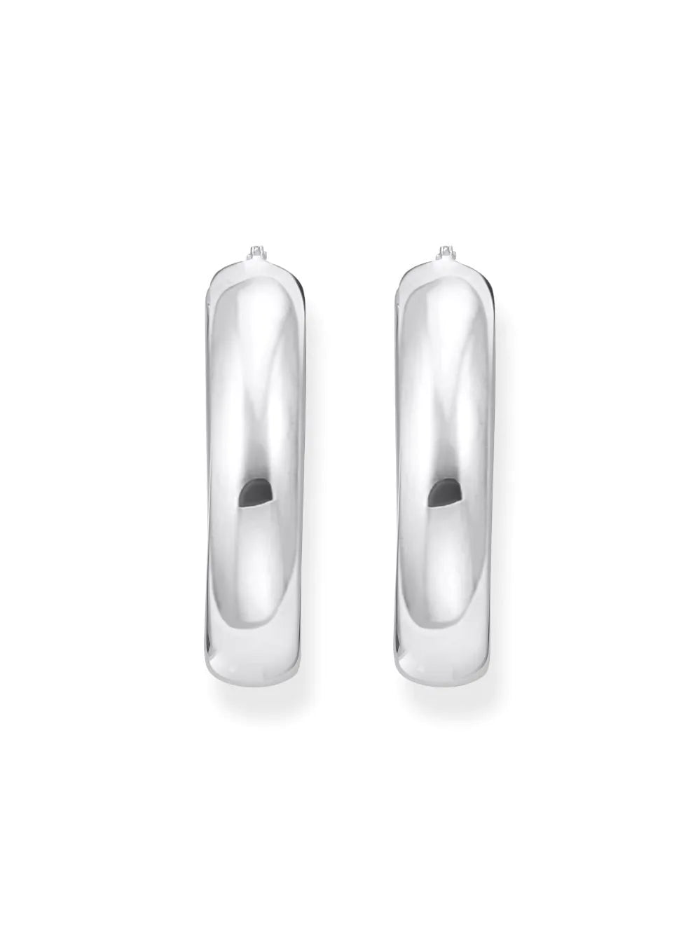 Thomas Sabo CR739-001-21 Bold - Silver Chunky Hoop Earrings 34,2 mm Ladies