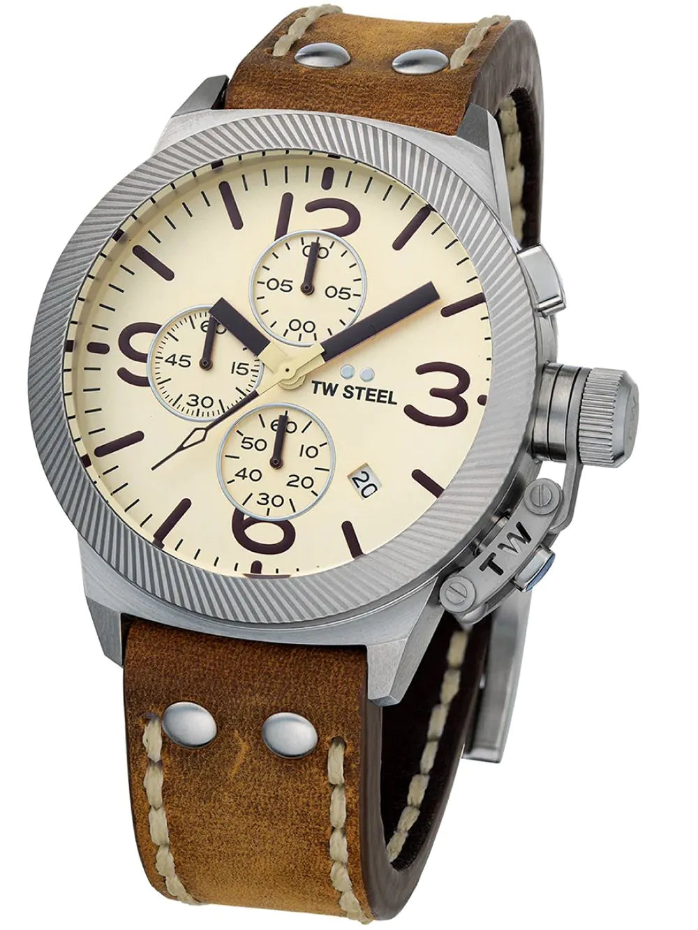 TW-Steel CS104 Canteen Chronograph Mens Watch 45mm 10ATM