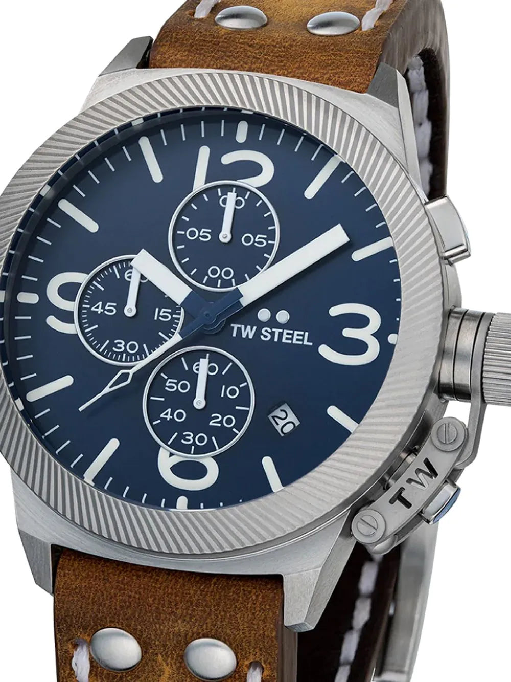 TW-Steel CS106 Canteen Chronograph Mens Watch 45mm 10ATM