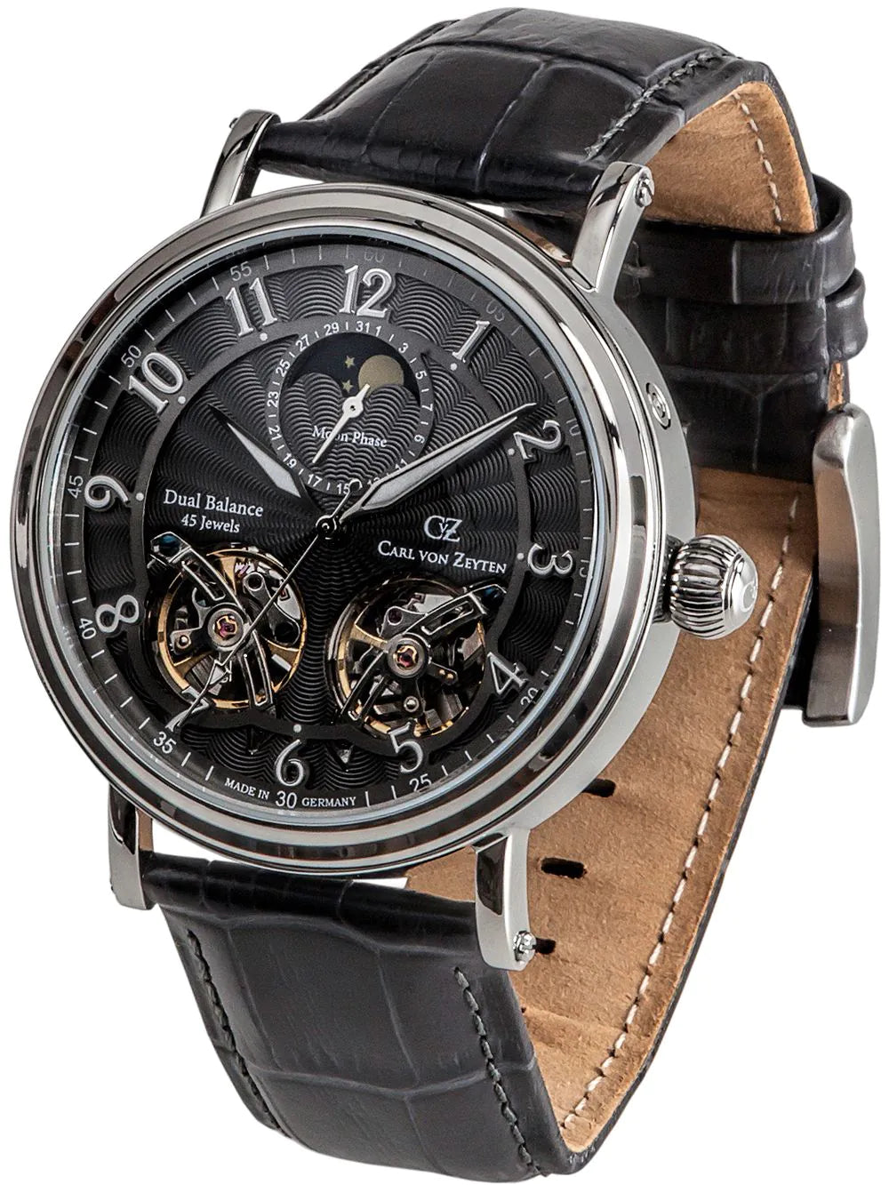 Carl von Zeyten CVZ0054GY Murg automatic 46mm 3ATM