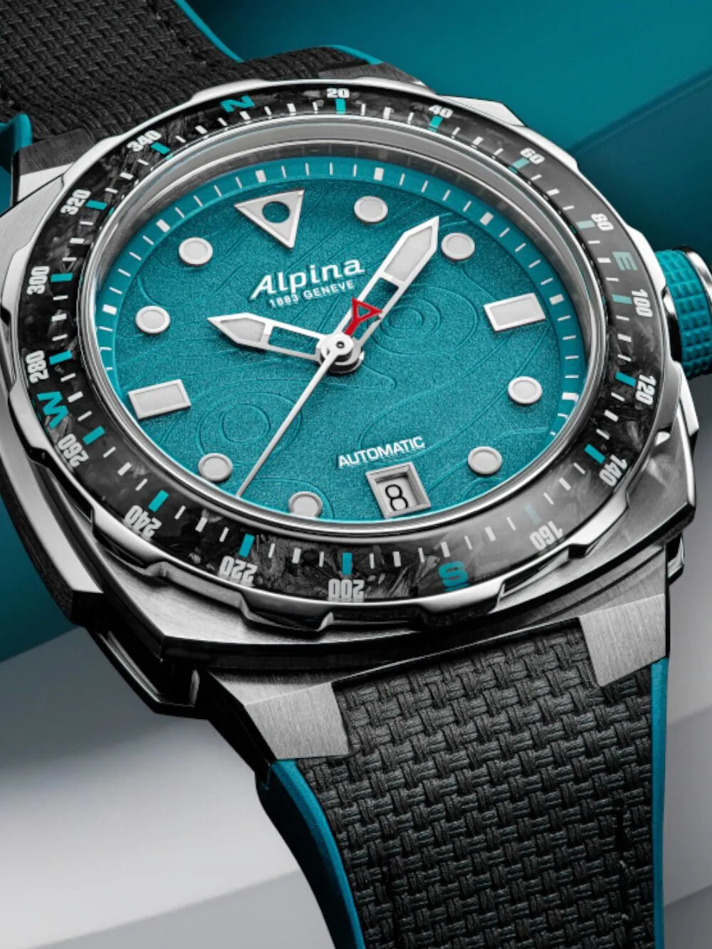 Alpina AL-525T3VE6 Mens watch Seastrong Route du Rhum Automatic Limited Edition 40mm 30ATM