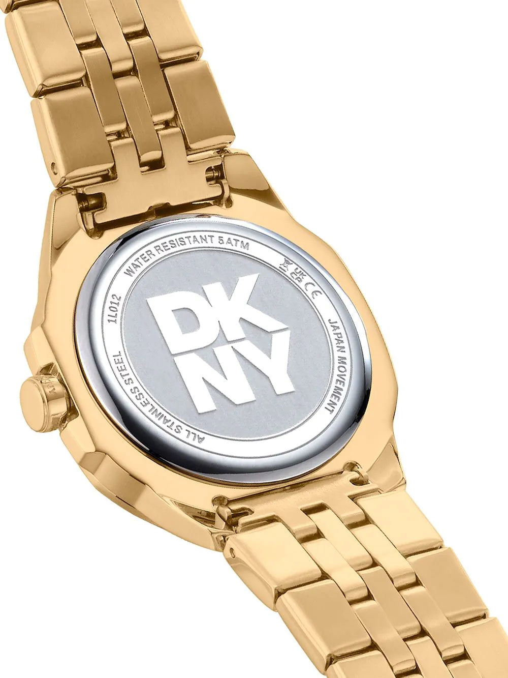 DKNY DK1L012M0065 Ladies Watch Brooklyn Midi Gold 34MM 5ATM