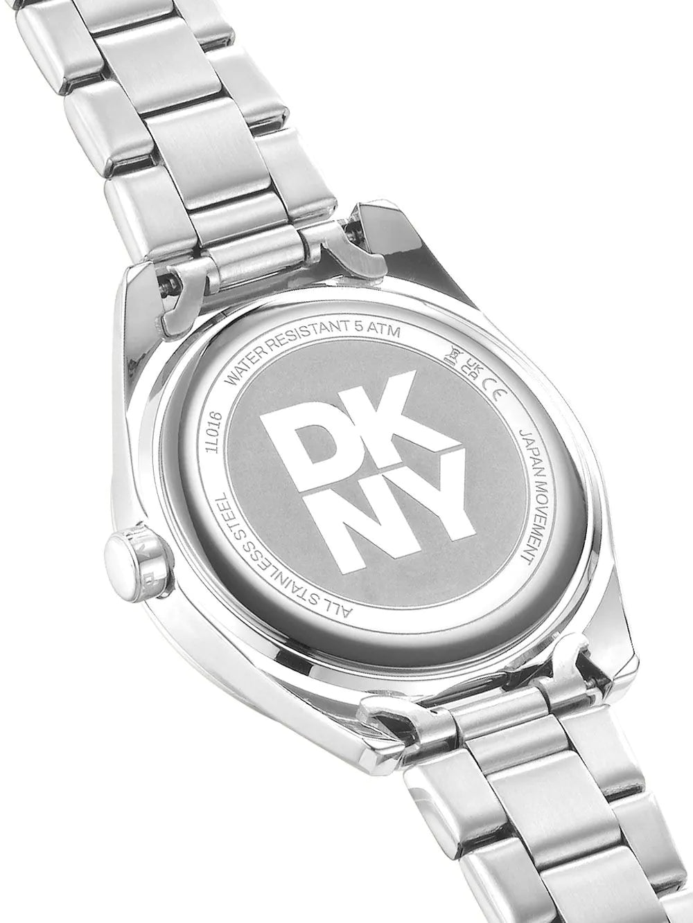DKNY DK1L016M0045 Ladies Watch Chambers Midi Silver 34mm 5ATM