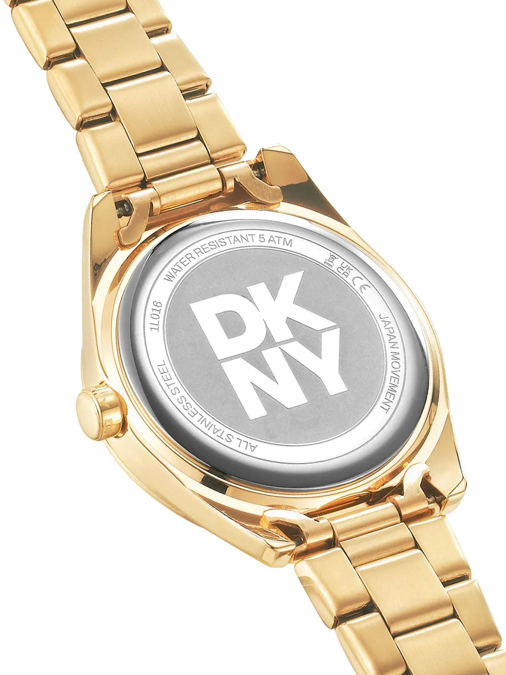 DKNY DK1L016M0065 Ladies Watch Chambers Midi Gold 34mm 5ATM