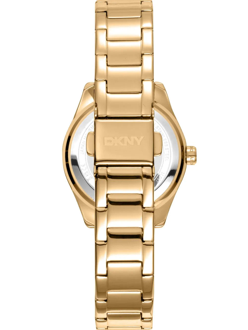 DKNY DK1L017M0055 Ladies Watch Chambers Glitz Gold 30mm 5ATM