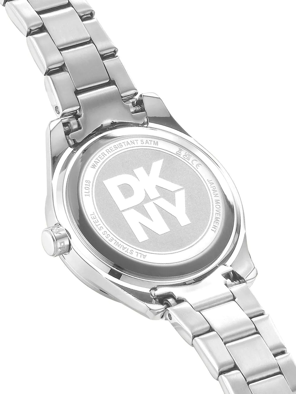 DKNY DK1L018M0015 Ladies Watch Chambers Sport Silver 30mm 5ATM