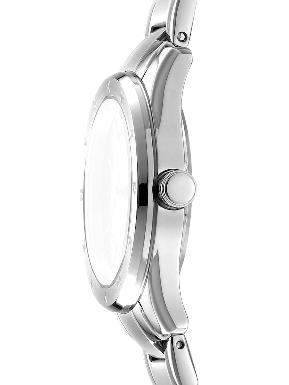 DKNY DK1L018M0015 Ladies Watch Chambers Sport Silver 30mm 5ATM