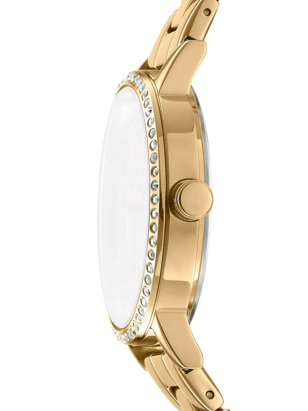 DKNY DK1L035M0215 Ladies Watch Soho Logo Gold 36mm 5ATM