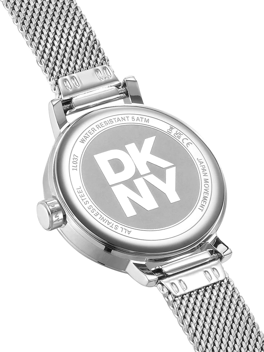 DKNY DK1L037M0025 Ladies Watch Soho Mini Silver 30mm 5ATM