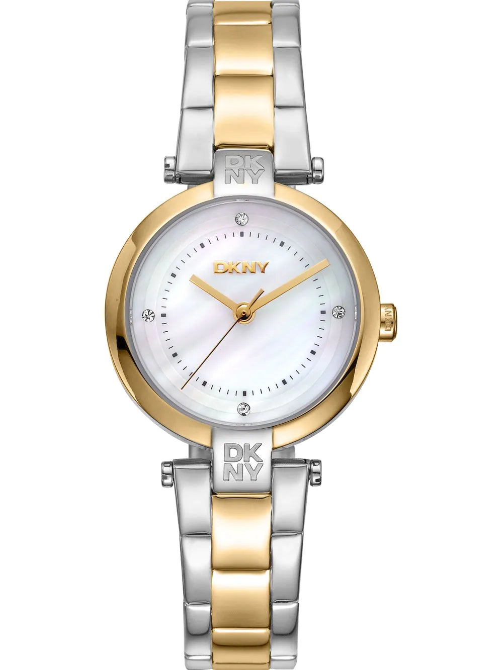 DKNY DK1L043M0075 Ladies Watch Essential Mini Two Tone 28mm 5ATM