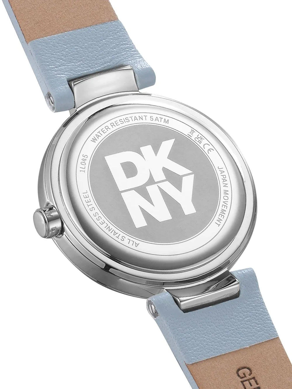 DKNY DK1L045L0015 Ladies Watch Downtown Midi Light Blue 32mm 5ATM