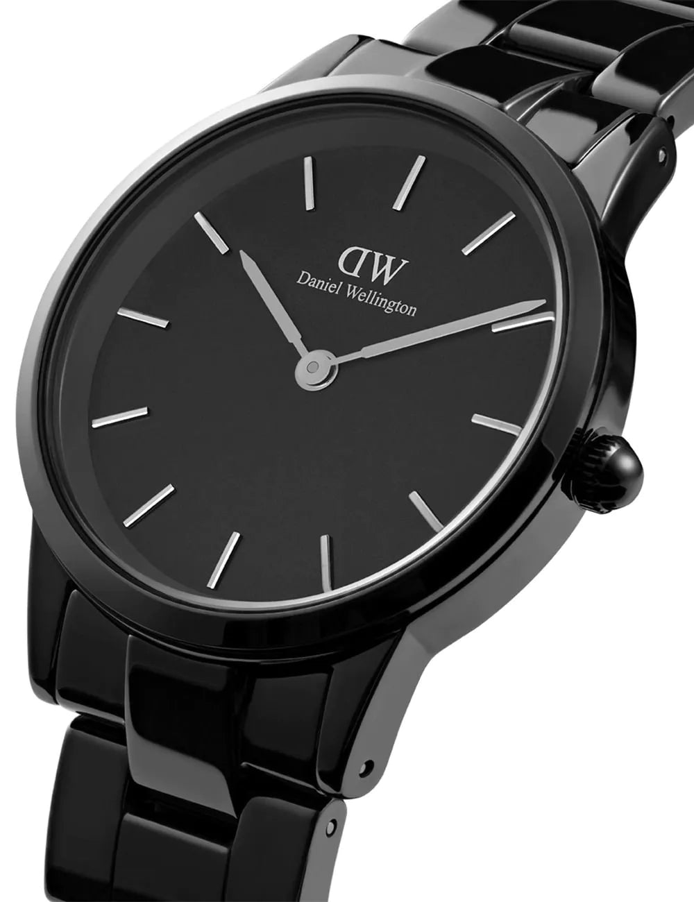 Daniel Wellington DW00100414 Ladies Watch Iconic Link Ceramic 32mm 3ATM