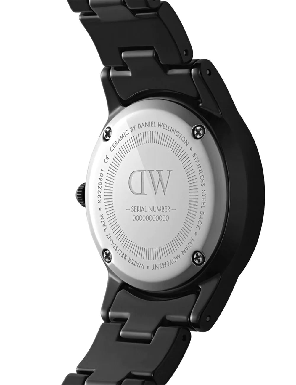 Daniel Wellington DW00100415 Ladies Watch Iconic Link Ceramic 28mm 3ATM