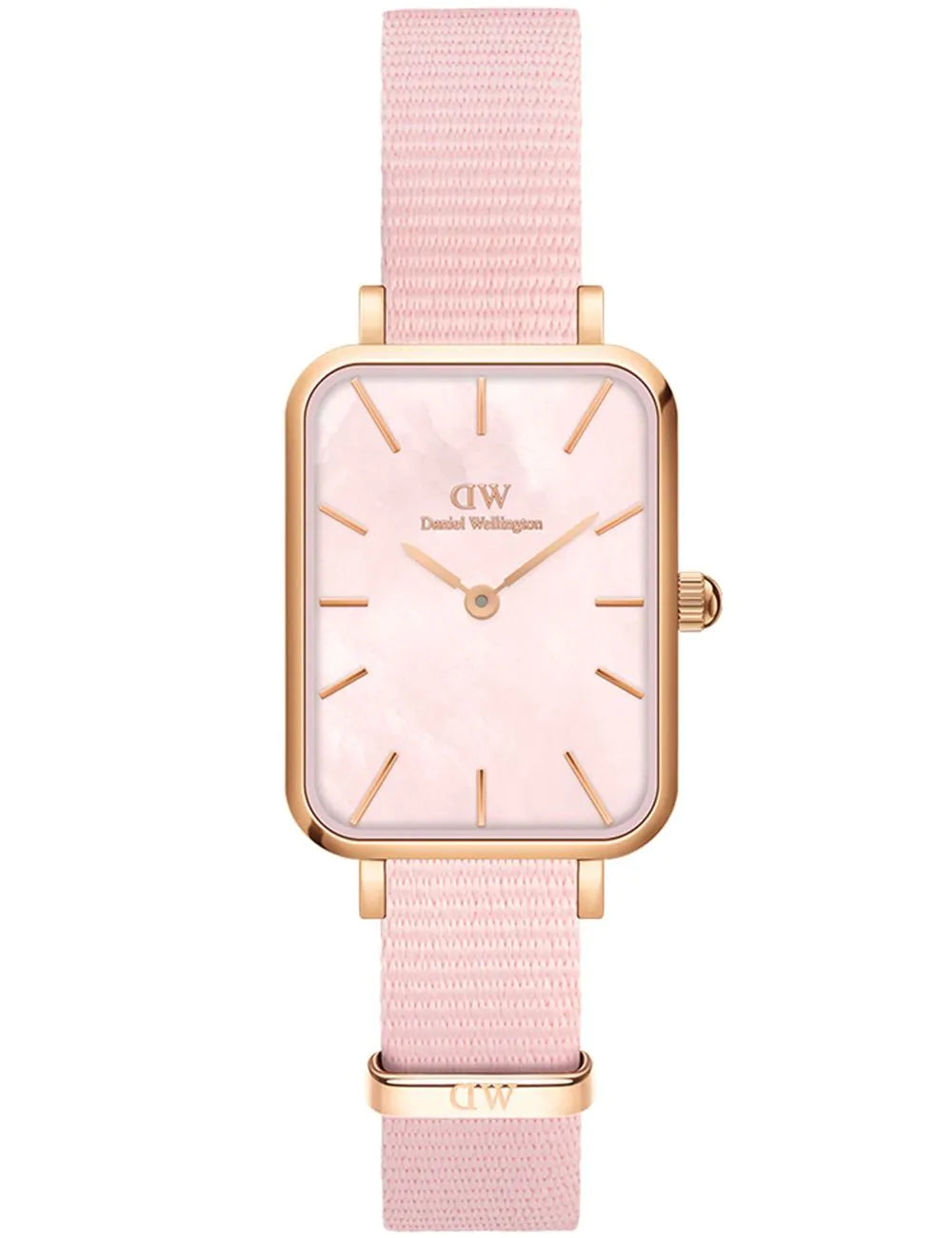 Daniel Wellington DW00100509 Ladies Watch Quadro Coral 26mm 3ATM