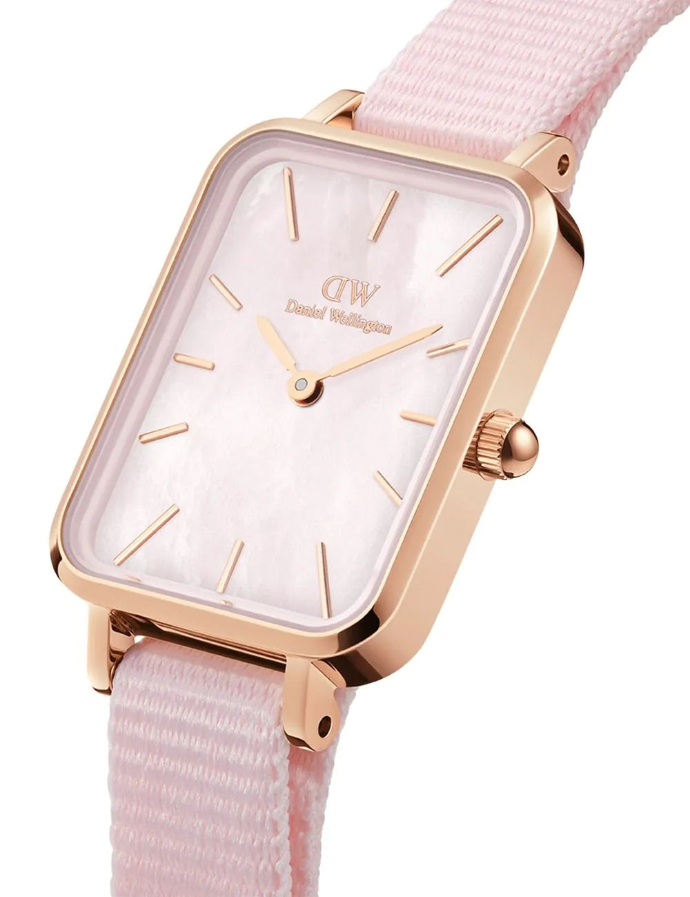 Daniel Wellington DW00100509 Ladies Watch Quadro Coral 26mm 3ATM