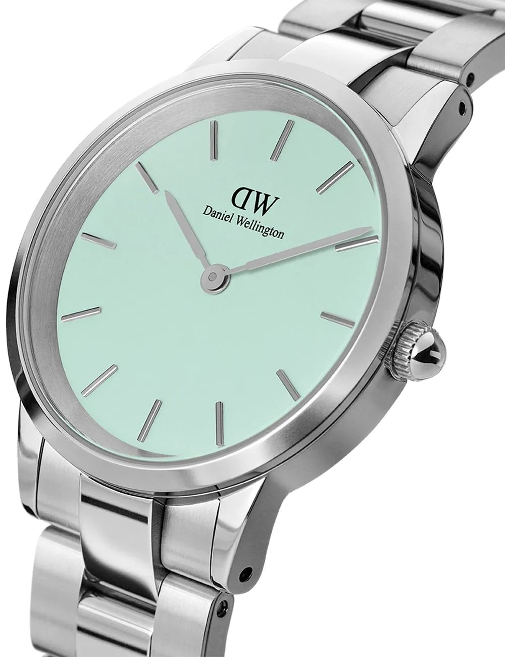 Daniel Wellington DW00100537 Ladies Watch Iconic Link Mint 28mm 3ATM