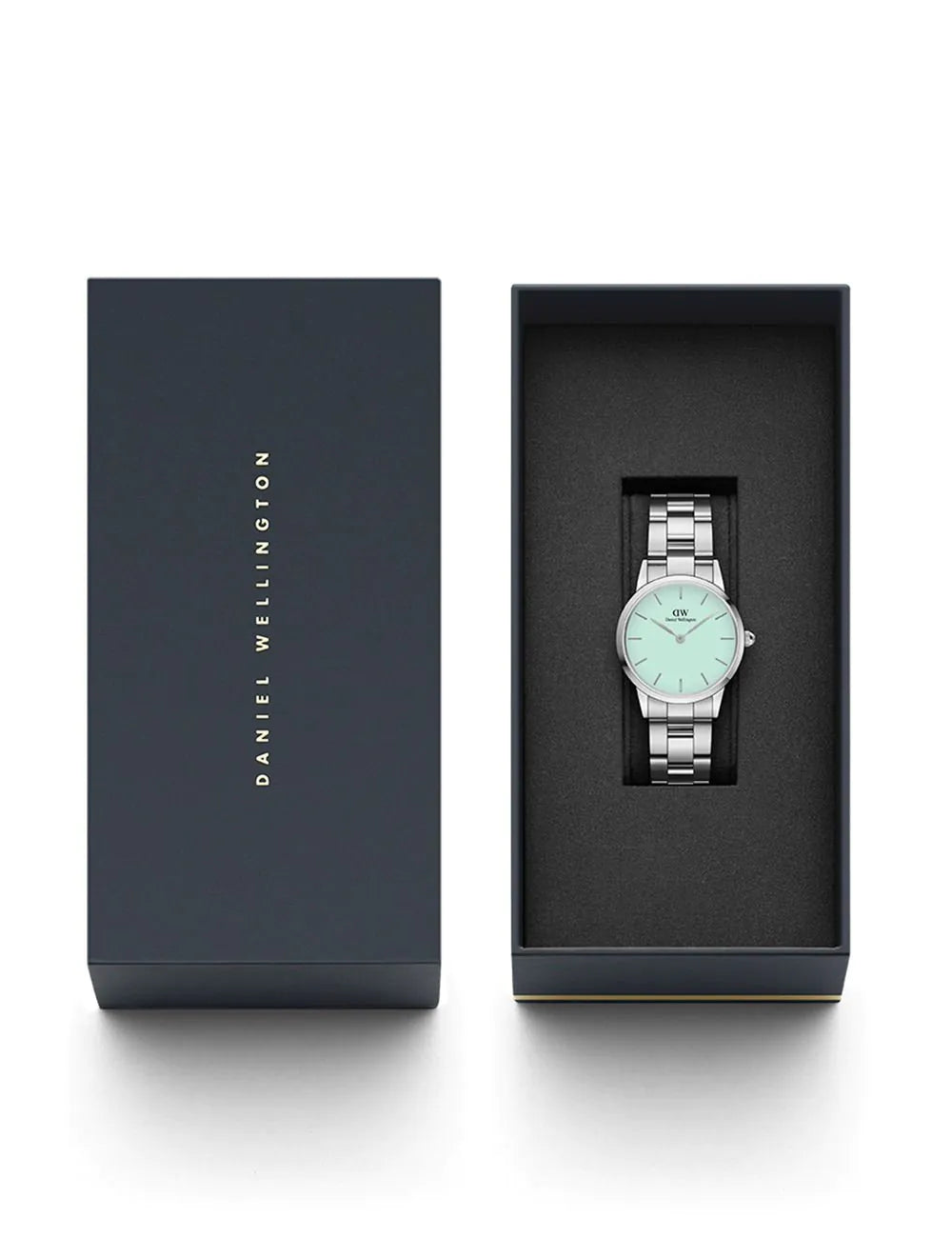 Daniel Wellington DW00100537 Ladies Watch Iconic Link Mint 28mm 3ATM