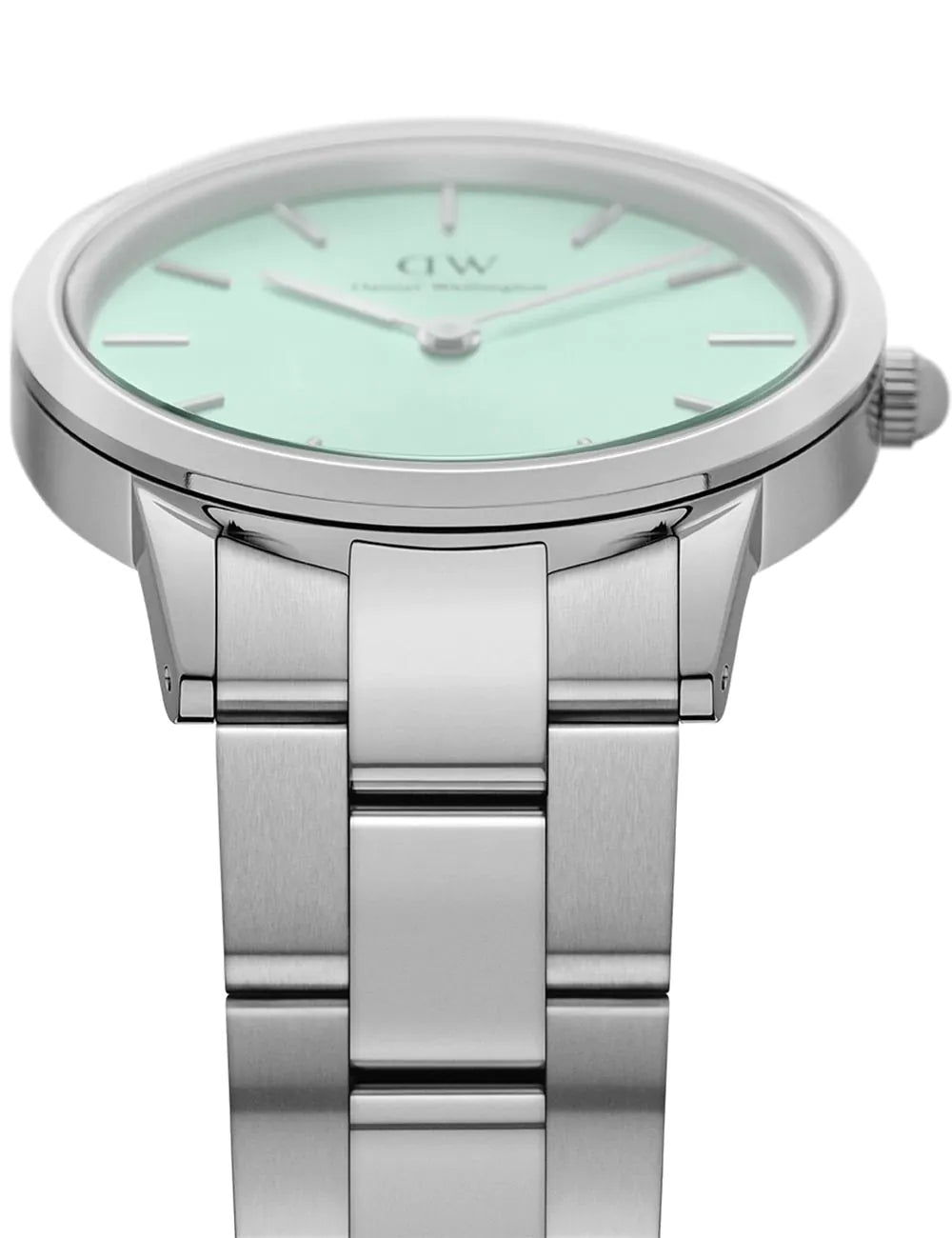 Daniel Wellington DW00100537 Ladies Watch Iconic Link Mint 28mm 3ATM
