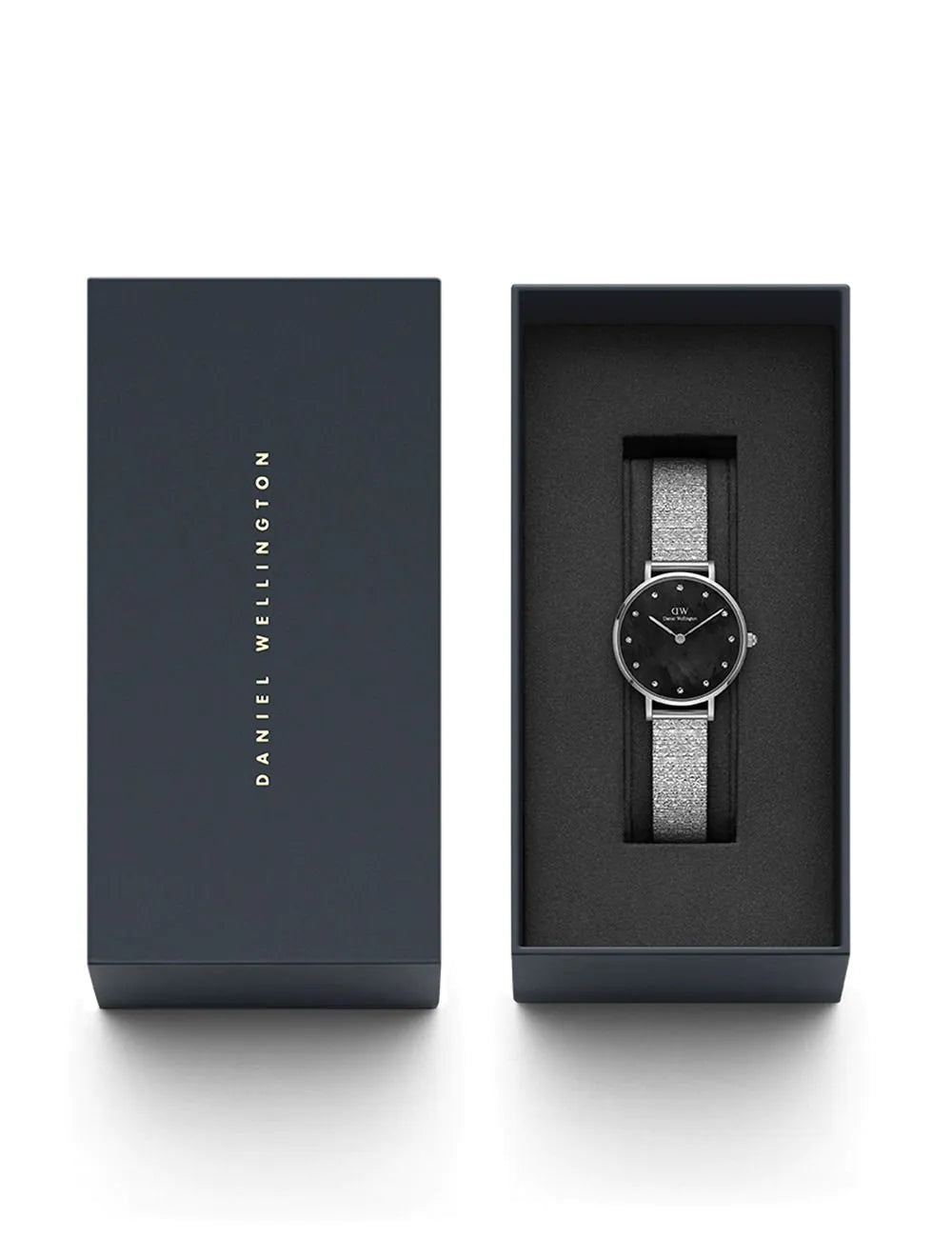 Daniel Wellington DW00100593 Ladies Watch Petite Lumine Pressed Piano 28mm 3ATM