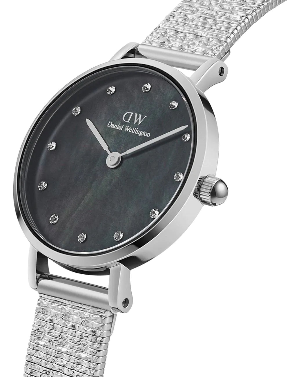 Daniel Wellington DW00100593 Ladies Watch Petite Lumine Pressed Piano 28mm 3ATM