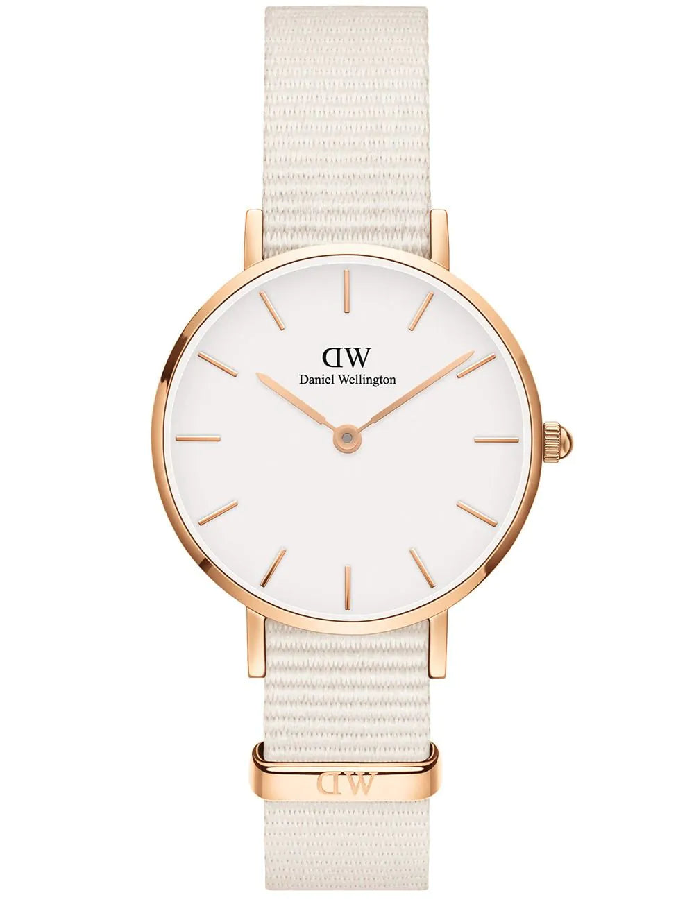 Daniel Wellington DW00100675 Ladies Watch Federica Scagnetti x DW Petite Chalk Nato 28mm 3ATM