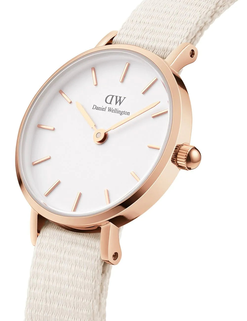 Daniel Wellington DW00100675 Ladies Watch Federica Scagnetti x DW Petite Chalk Nato 28mm 3ATM