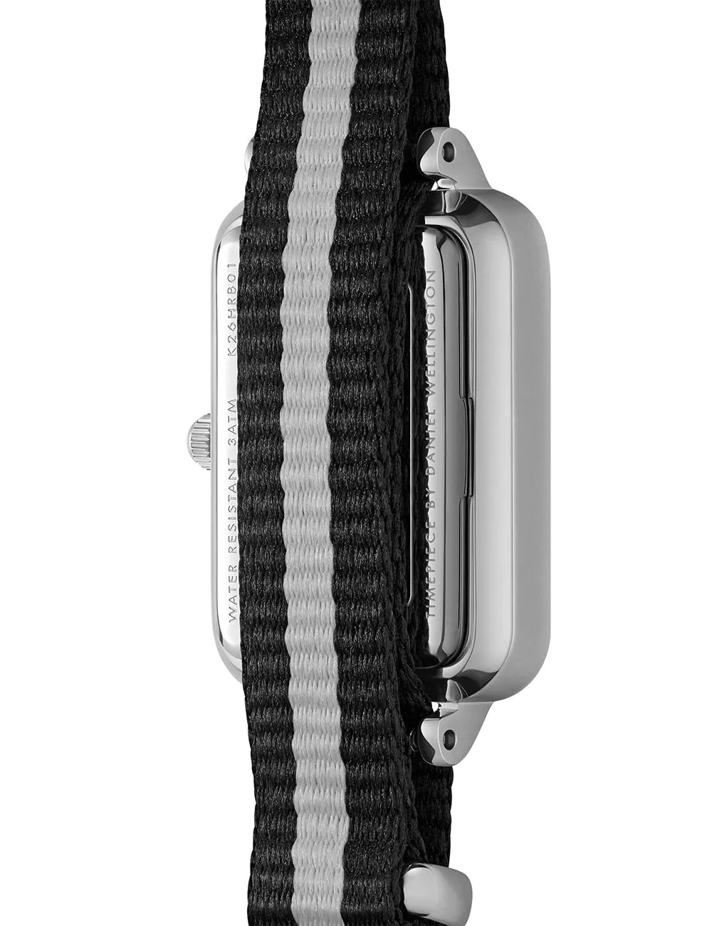 Daniel Wellington DW00100676 Ladies Watch Nako Yabuki x DW: Quadro Charcoal 26mm 3ATM