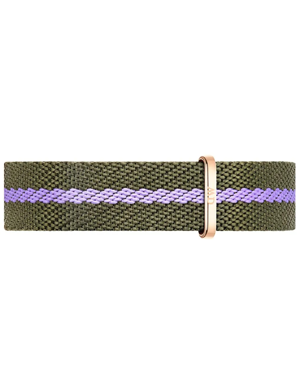 Daniel Wellington DW00100680 Ladies Watch Iconic NATO Green/Purple 28mm 3ATM