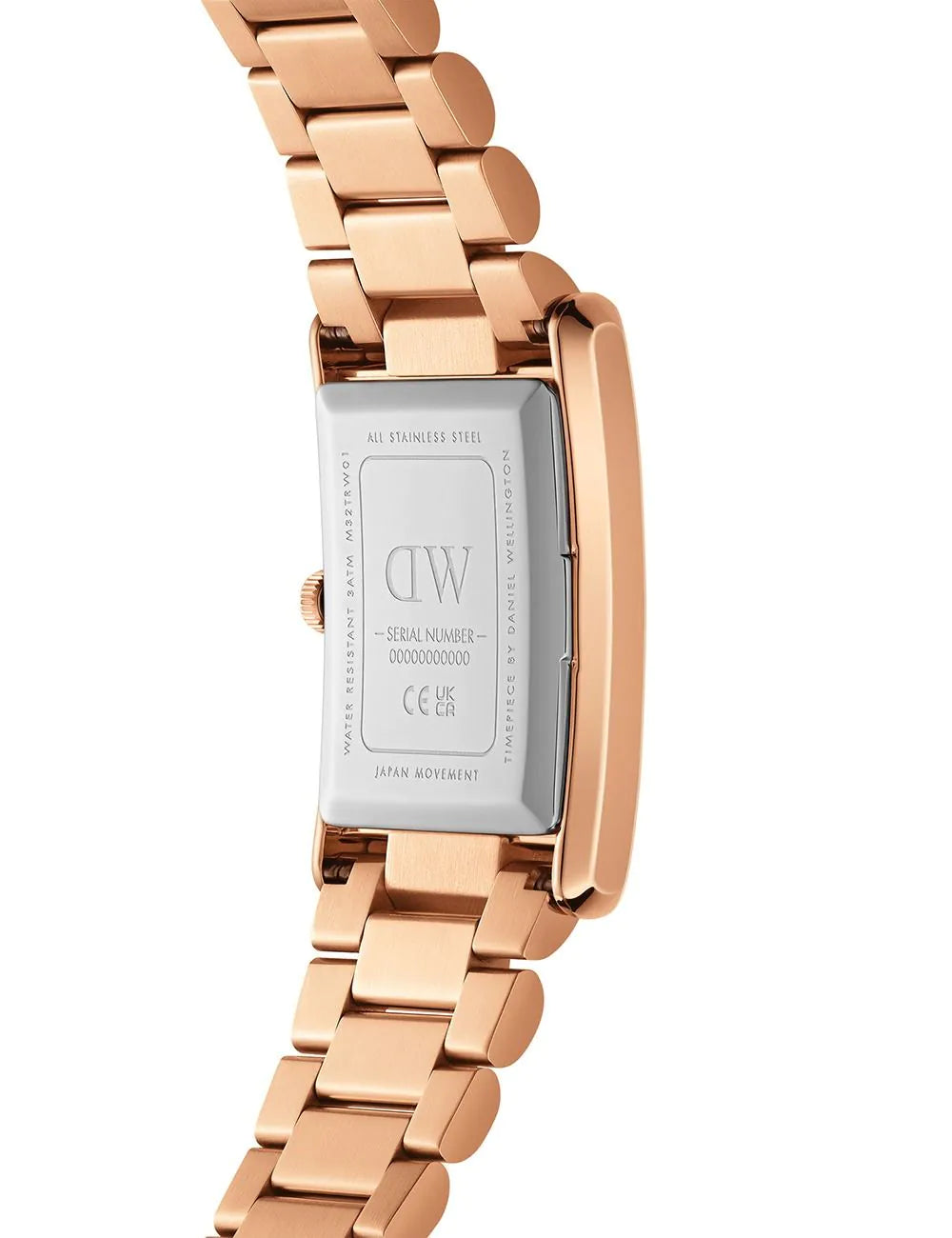 Daniel Wellington DW00100699 Ladies Watch Bound 3-Link Rose Gold 32mm 3ATM