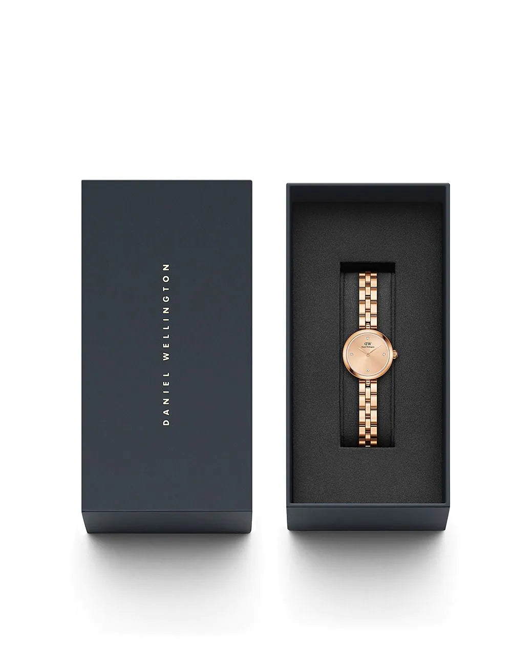 Daniel Wellington DW00100720 Ladies Watch Elan Lumine Unitone Rose Gold 22mm 3ATM
