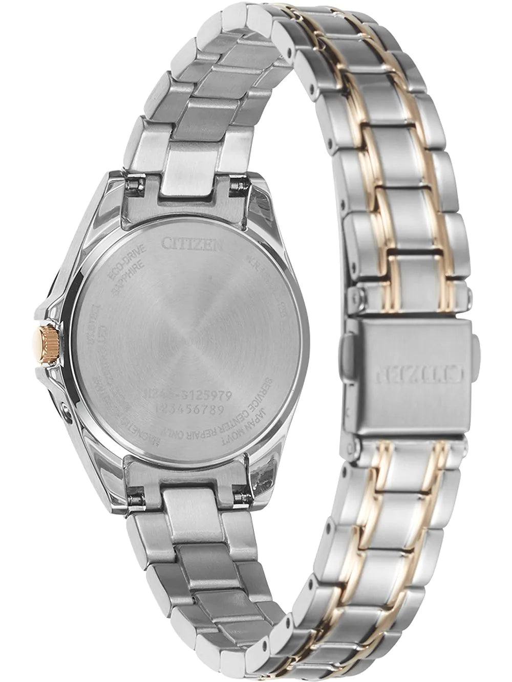 Citizen EC1186-85A Eco-Drive radio controlled Ladies Watch 29mm 10ATM