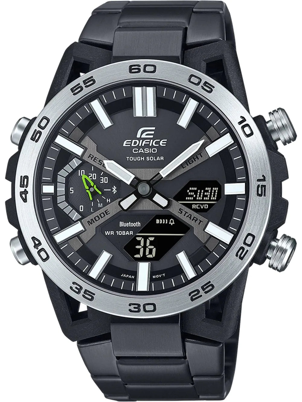 Casio ECB-2000DD-1AEF Mens Watch Edifice Sospensione Solar 48mm 10ATM