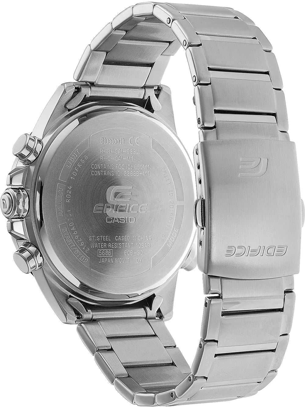 Casio ECB-30D-1AEF Edifice Watch mens watch 48mm 10ATM