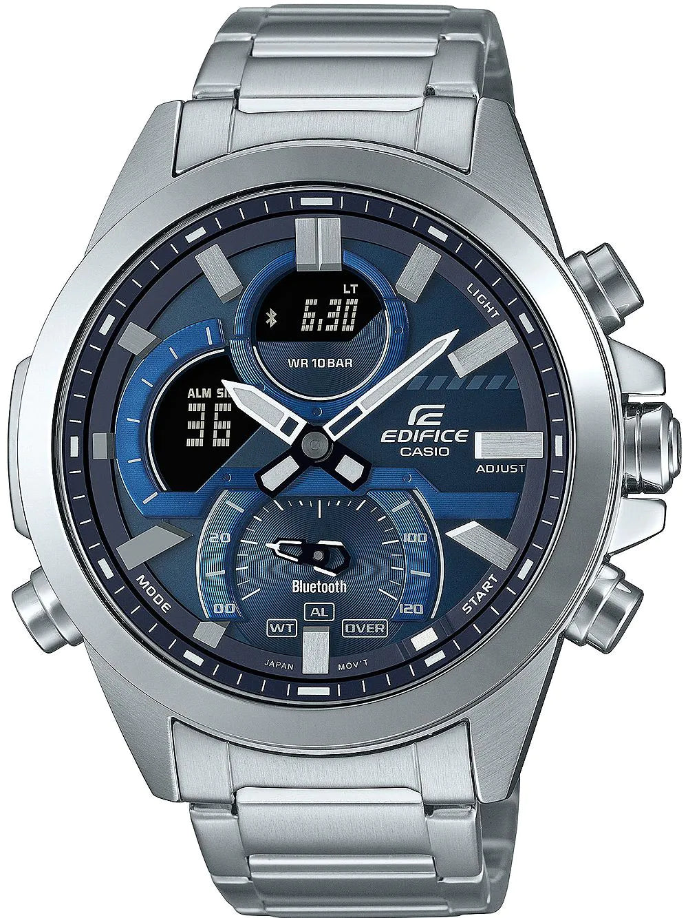 Casio ECB-30D-2AEF Edifice Mens Watch 48mm 10ATM