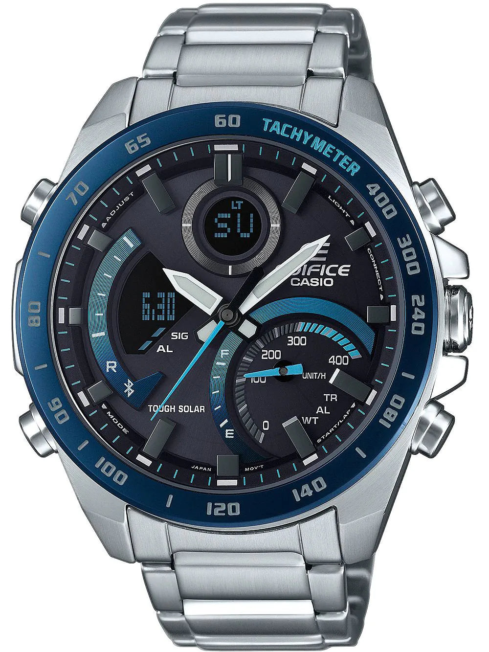 Casio ECB-900DB-1BER Edifice Solar Mens Watch 48mm 10ATM