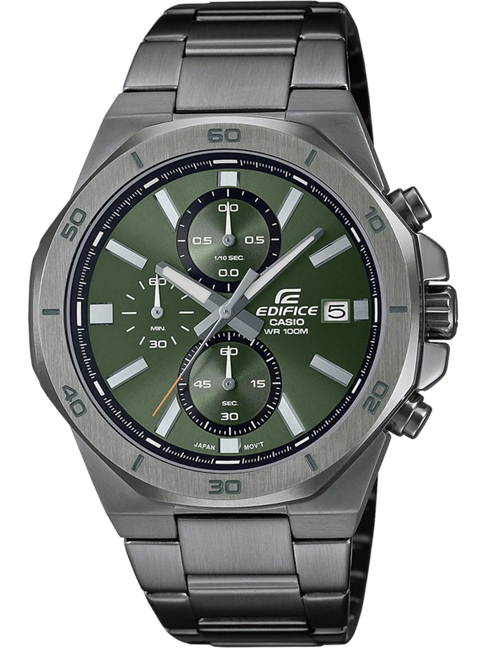 Casio EFV-640DC-3AVUEF Mens Watch Edifice Chronograph 44mm 10ATM
