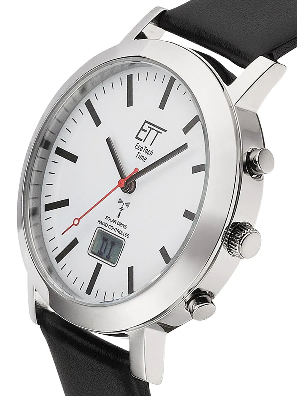 ETT EGS-11577-11L Mens Watch Solar Radio-Controlled 41mm 5ATM