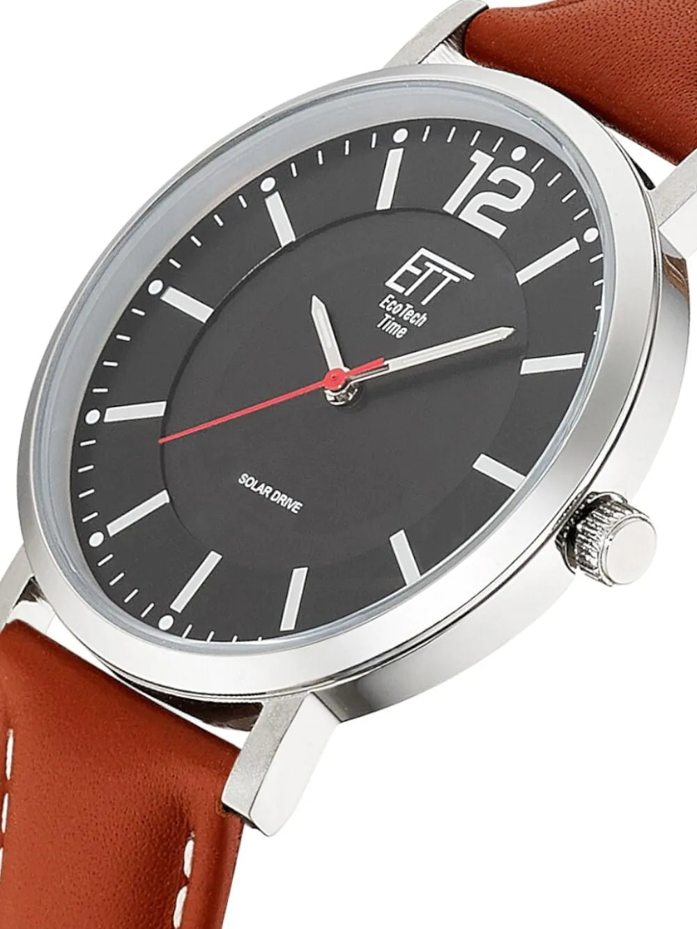 ETT Eco Tech Time EGS-12159-21L Mens Watch Motion Drive Solar 40mm 5ATM