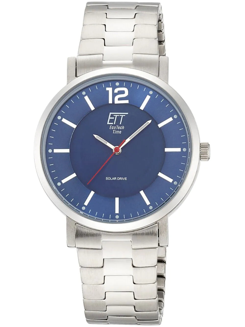 ETT Eco Tech Time EGS-12160-31M Mens Watch Motion Drive Solar 40mm 5ATM