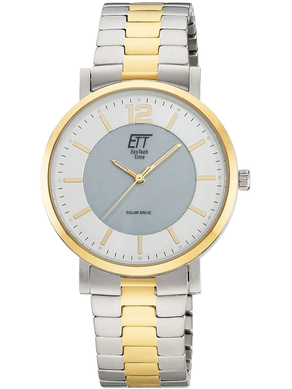 ETT Eco Tech Time EGS-12162-41M Mens Watch Motion Drive Solar 40mm 5ATM