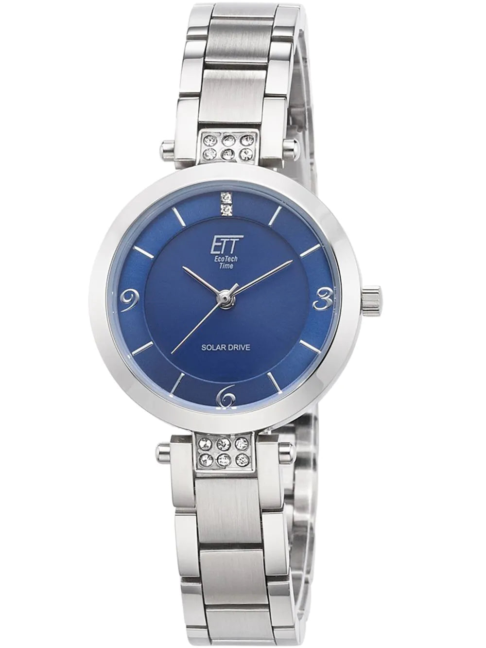 ETT ELS-12142-31M Diamond Lady Solar Drive Ladies Watch 30mm 5ATM