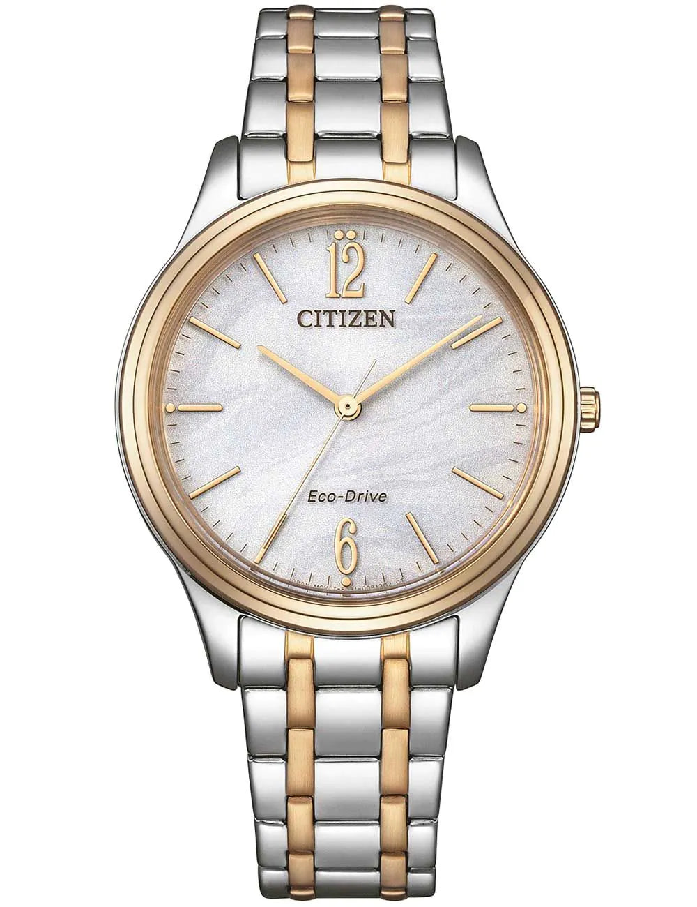 Citizen EM0416-78A Ladies Watch Eco-Drive Elegance 34mm 5ATM