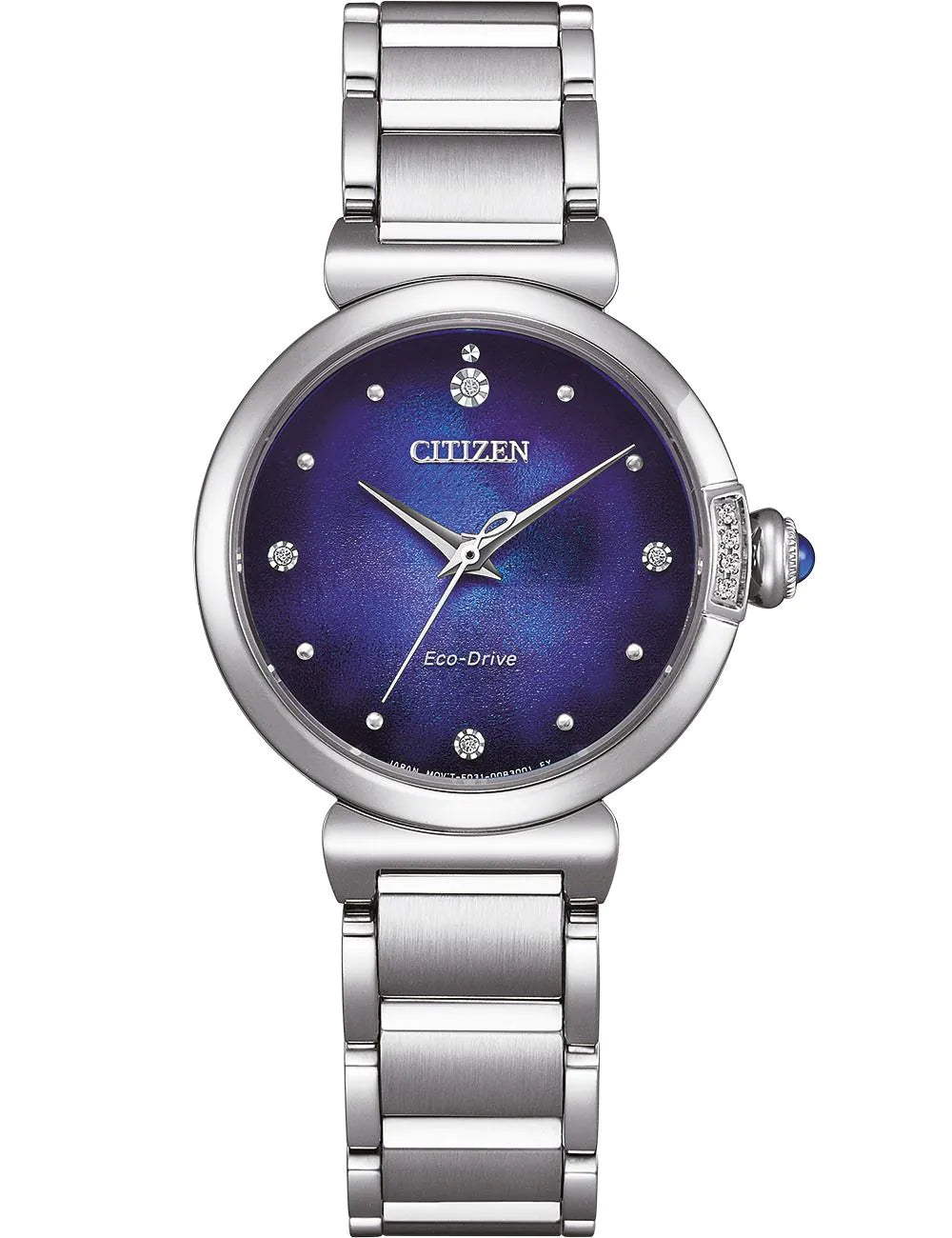 Citizen EM1060-87L Ladies Watch Collection Unite with Blue Eco Drive 30mm 5ATM