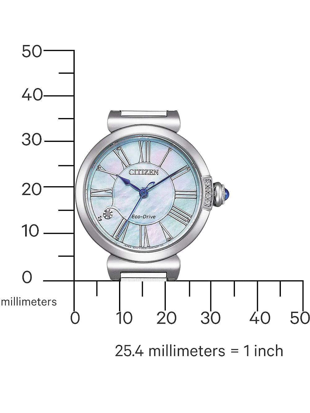Citizen EM1060-87N Eco-Drive Elegance Ladies Watch 30mm 5ATM